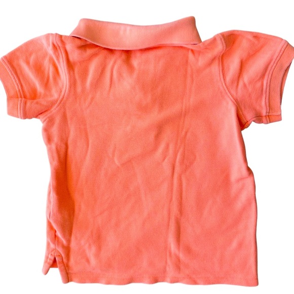 Size: 2T Neon Orange Short Sleeve Polo - Picture 2 of 4